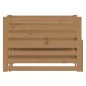 vidaXL Sofá cama extraíble madera de pino marrón miel 2x(90x200) cm vidaXL Sofá cama extraíble madera de pino marrón miel 2x(90x200) cm