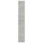 vidaXL Estantería de 5 niveles contrachapada gris hormigón 60x30x189cm