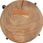 vidaXL Mesa auxiliar 2 unidades madera maciza de acacia vidaXL Mesa auxiliar 2 unidades madera maciza de acacia