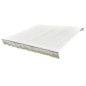 vidaXL Toldo de lona blanco crema 6x3 m (sin estructura) vidaXL Toldo de lona blanco crema 6x3 m (sin estructura)