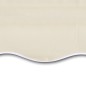 vidaXL Toldo de lona blanco crema 6x3 m (sin estructura) vidaXL Toldo de lona blanco crema 6x3 m (sin estructura)