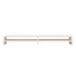 vidaXL Soporte de monitor madera maciza de pino blanco 100x24x13 cm vidaXL Soporte de monitor madera maciza de pino blanco 100x24x13 cm