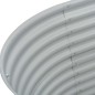 vidaXL Arriate de acero galvanizado plateado 160x80x81 cm vidaXL Arriate de acero galvanizado plateado 160x80x81 cm