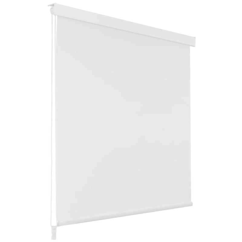vidaXL Persiana enrollable de ducha blanco 100x240 cm vidaXL Persiana enrollable de ducha blanco 100x240 cm