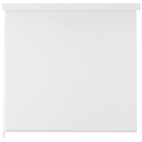 vidaXL Persiana enrollable de ducha blanco 100x240 cm