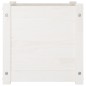 vidaXL Jardineras 2 uds madera maciza de pino blanco 40x40x40 cm vidaXL Jardineras 2 uds madera maciza de pino blanco 40x40x40 cm