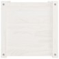 vidaXL Jardineras 2 uds madera maciza de pino blanco 40x40x40 cm vidaXL Jardineras 2 uds madera maciza de pino blanco 40x40x40 cm