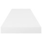 vidaXL Estante flotante de pared 4 uds MDF blanco brillo 80x23,5x3,8cm vidaXL Estante flotante de pared 4 uds MDF blanco brillo 80x23,5x3,8cm