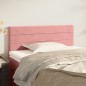 vidaXL Cabecero de terciopelo rosa 90x5x78/88 cm vidaXL Cabecero de terciopelo rosa 90x5x78/88 cm