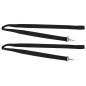 vidaXL Correas para toldo bimini 2 unidades tela y acero inoxidable