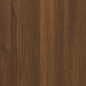 vidaXL Aparador de madera contrachapada marrón roble 80x33x70 cm