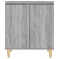 vidaXL Aparador de madera contrachapada gris Sonoma 60x35x70 cm vidaXL Aparador de madera contrachapada gris Sonoma 60x35x70 cm