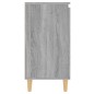 vidaXL Aparador de madera contrachapada gris Sonoma 60x35x70 cm vidaXL Aparador de madera contrachapada gris Sonoma 60x35x70 cm