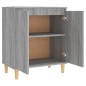 vidaXL Aparador de madera contrachapada gris Sonoma 60x35x70 cm vidaXL Aparador de madera contrachapada gris Sonoma 60x35x70 cm