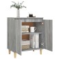 vidaXL Aparador de madera contrachapada gris Sonoma 60x35x70 cm vidaXL Aparador de madera contrachapada gris Sonoma 60x35x70 cm