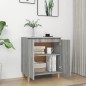 vidaXL Aparador de madera contrachapada gris Sonoma 60x35x70 cm vidaXL Aparador de madera contrachapada gris Sonoma 60x35x70 cm