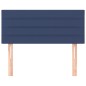 vidaXL Cabecero de tela azul 100x5x78/88 cm vidaXL Cabecero de tela azul 100x5x78/88 cm