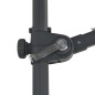 vidaXL Sombrilla voladiza con poste de acero arena 300 cm vidaXL Sombrilla voladiza con poste de acero arena 300 cm