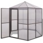 vidaXL Invernadero de aluminio 240x211x232 cm vidaXL Invernadero de aluminio 240x211x232 cm