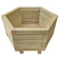 vidaXL Juego de arriates 2 unidades madera de pino impregnada vidaXL Juego de arriates 2 unidades madera de pino impregnada