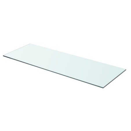 vidaXL Panel de estante vidrio claro 70x25 cm