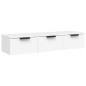 vidaXL Armario de pared madera contrachapada blanco 102x30x20 cm vidaXL Armario de pared madera contrachapada blanco 102x30x20 cm