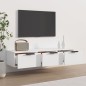 vidaXL Armario de pared madera contrachapada blanco 102x30x20 cm vidaXL Armario de pared madera contrachapada blanco 102x30x20 cm