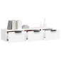 vidaXL Armario de pared madera contrachapada blanco 102x30x20 cm vidaXL Armario de pared madera contrachapada blanco 102x30x20 cm