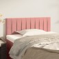 vidaXL Cabecero de terciopelo rosa 80x5x78/88 cm vidaXL Cabecero de terciopelo rosa 80x5x78/88 cm