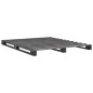 vidaXL Estructura de cama de palés madera maciza pino gris 200x200 cm vidaXL Estructura de cama de palés madera maciza pino gris 200x200 cm