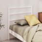 vidaXL Cabecero de cama madera maciza de pino blanco 96x4x100 cm