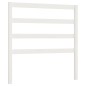 vidaXL Cabecero de cama madera maciza de pino blanco 96x4x100 cm