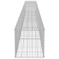 vidaXL Muro de gaviones con cubiertas acero galvanizado 600x50x50 cm vidaXL Muro de gaviones con cubiertas acero galvanizado 600x50x50 cm