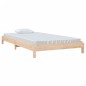 vidaXL Cama apilable de madera maciza de pino 80x200 cm