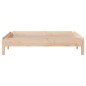 vidaXL Cama apilable de madera maciza de pino 80x200 cm