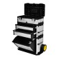 vidaXL Caja de herramientas de 3 partes vidaXL Caja de herramientas de 3 partes