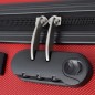 vidaXL Set Trolley Maleta Rígida Tres Uds. Rojo vidaXL Set Trolley Maleta Rígida Tres Uds. Rojo