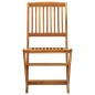 vidaXL Sillas plegables de jardín 4 unidades madera maciza de acacia vidaXL Sillas plegables de jardín 4 unidades madera maciza de acacia