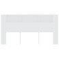 vidaXL Mueble cabecero blanco 200x18,5x104,5 cm vidaXL Mueble cabecero blanco 200x18,5x104,5 cm