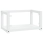 vidaXL Estructura de lavabo suspendido hierro blanco 59x38x31 cm vidaXL Estructura de lavabo suspendido hierro blanco 59x38x31 cm