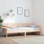 vidaXL Sofá cama madera maciza de pino 80x200 cm vidaXL Sofá cama madera maciza de pino 80x200 cm