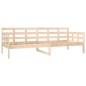 vidaXL Sofá cama madera maciza de pino 80x200 cm vidaXL Sofá cama madera maciza de pino 80x200 cm
