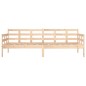 vidaXL Sofá cama madera maciza de pino 80x200 cm vidaXL Sofá cama madera maciza de pino 80x200 cm