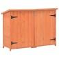 vidaXL Caseta de almacenamiento de jardín de madera 120x50x91 cm vidaXL Caseta de almacenamiento de jardín de madera 120x50x91 cm