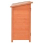 vidaXL Caseta de almacenamiento de jardín de madera 120x50x91 cm vidaXL Caseta de almacenamiento de jardín de madera 120x50x91 cm