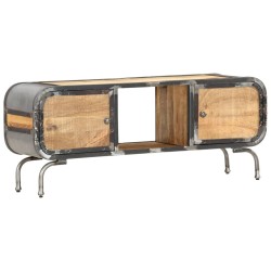 vidaXL Mueble de TV madera maciza de mango 110x30x42 cm