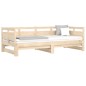 vidaXL Sofá cama extraíble madera maciza de pino 2x(80x200) cm vidaXL Sofá cama extraíble madera maciza de pino 2x(80x200) cm