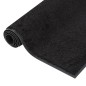 vidaXL Felpudo negro 80x120 cm vidaXL Felpudo negro 80x120 cm
