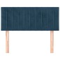 vidaXL Cabecero de terciopelo azul oscuro 90x5x78/88 cm vidaXL Cabecero de terciopelo azul oscuro 90x5x78/88 cm