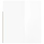vidaXL Mesitas de noche de pared 2 uds blanco brillante 50x36x40 cm vidaXL Mesitas de noche de pared 2 uds blanco brillante 50x36x40 cm